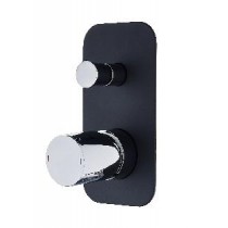 Bella Vista Zenon Noir Series Shower Mixer with Diverter